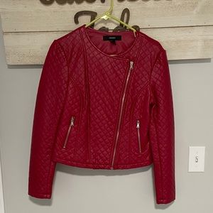 Forever 21 faux leather jacket